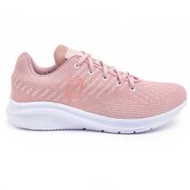 Tênis Feminino Academia Caminhada Esportivo Rosa Leve
