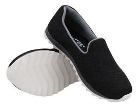 Tenis Feminino Academia Caminhada Sem cadarço Fácil calce slip