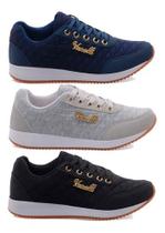 Tênis Feminino Academia Corrida Casual Promoção Kit 3 Pares