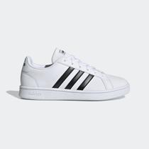 Tênis Feminino Adidas Grand Court Base Branco BCO/PTO Tênis Feminino Adidas Grand Court Base Branco BCO/PTO