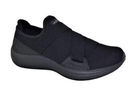 Tênis Feminino Adrun Esportivo Preto Pto Sem Cadarço 8413f