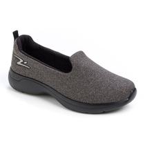 Tênis Feminino Adrun Slip On Fit Day 9002