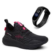 Tênis Feminino Advanced Run Academia Fitness Flexível Corrida+Relógio - Via Livre Boots