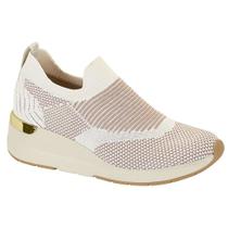 Tênis Feminino Anabela Knit Acana Branco Off Nude Modare 7394.100