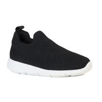 Tênis Feminino Bebecê Malha Knit Clássico Conforto Dia A Dia Cor:PretoTamanho:36 Tênis Feminino Bebecê Malha Knit Clássico Conforto Dia A Dia Cor:PretoTamanho:36