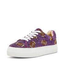 Tênis Feminino Betsey Johnson Sidny, Roxo, Strass, 39 Tênis Feminino Betsey Johnson Sidny, Roxo, Strass, 39