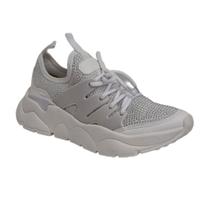 Tenis feminino bkr branco strass b8020 01 6093