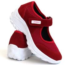 Tenis Feminino Boneca Ortopédico Calcâneo Confortável