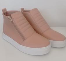 Tênis Feminino Botinha Cano Alto