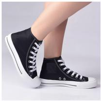 Tenis Feminino Botinha Cano Medio Casuall Moda Leve Star Tenis Feminino Botinha Cano Medio Casuall Moda Leve Star