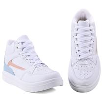 Tênis Feminino Botinha Fitness Academia Treino Corrida Fit Super Leve e Macia