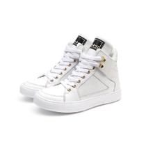 Tenis Feminino Botinha Treino Academia Fitness Couro Tenis Feminino Botinha Treino Academia Fitness Couro