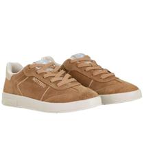 Tênis Feminino Bottero 364903-1 Camurça Bovina Tan