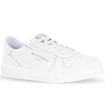 Tênis Feminino Bottero Casual Conforto Couro Flatform Baixo