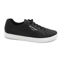 Tênis Feminino Bottero Couro Conforto Flatform 376601 Preto