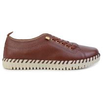 Tênis Feminino Bottero Twister Marrom Conhaque - 374102 Tênis Feminino Bottero Twister Marrom Conhaque - 374102
