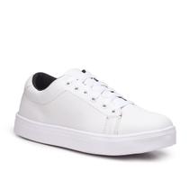 Tenis Feminino Branco Casual Com Sola de Borracha Anti-Derrapante. Classico Casual. - Fierre