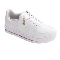 Tênis Feminino Branco casual estilo urbano Ramarim 41