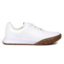 Tenis Feminino Branco Casual Vizzano Sola Reta Estilo Dia Dia Confortável