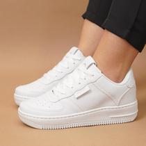 Tênis Feminino Branco Unissex Feminino Casual 34 Ao 43 Envio Imediato
