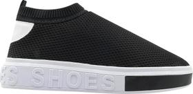 Tênis Feminino Calce Fácil Flatform Footz Preto