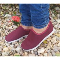 Tênis Feminino Calce Fácil Moda Fashion Conforto Trabalho Academia Dia a Dia do 34 ao 40 (sola joguer material furinho))
