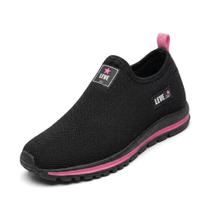 Tenis feminino calce facil para academia caminhada atividades fisicas casual dia a dia Tenis feminino calce facil para academia caminhada atividades fisicas casual dia a dia