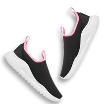 Tênis Feminino Calce Fácil Sem Cadarço Para Dia a Dia Ultra Leve e Confortável