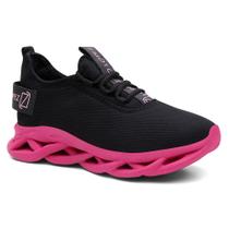 Tenis Feminino Caminhada Academia Corrida Pilates Leve Macio