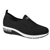 Tenis Feminino Caminhada Casual Modare GelTech - Preto