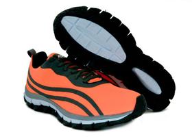 Tênis Feminino Caminhada Lege 22 Confortável Leve e Macio Cor Laranja