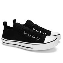 Tênis Feminino Cano Baixo Star Feet Meia Casual Dia a Dia - Ferraretto