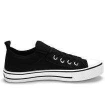 Tênis Feminino Cano Baixo Star Feet Meia Casual Dia a Dia