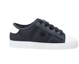 Tênis Feminino Capodarte Preto Branco Cadarço 4018260
