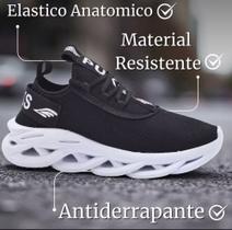 Tênis feminino casual academia meia elástico treino corrida