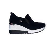 Tênis Feminino Casual Anabela Slip On Plataforma Via Marte