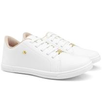 Tênis Feminino Casual Básico Cadarço Elástico Calce Fácil Conforto Tênis Feminino Casual Básico Cadarço Elástico Calce Fácil Conforto