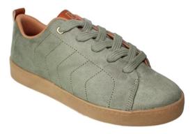 Tênis Feminino Casual Bebecê T2113-387 Azeitona Camurça 35 Tênis Feminino Casual Bebecê T2113-387 Azeitona Camurça 35