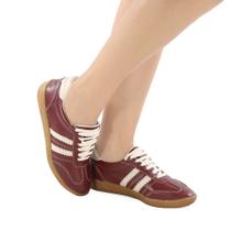 Tênis Feminino Casual Bordô Cultha