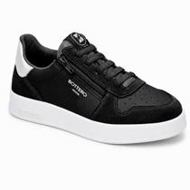 Tênis Feminino Casual Branco Bottero Couro