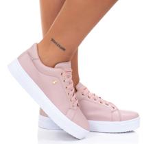 Tenis Feminino Casual Branco Estilo Shoes