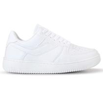 Tênis Feminino Casual Branco ForcePlay Lançamento - Ns Shoes