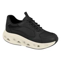 Tenis Feminino Casual Calce Facil Modare 7417102 Cor:PretoTamanho:40