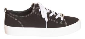 Tenis Feminino Casual Cano Baixo Petite Jolie Preto ou Jeans