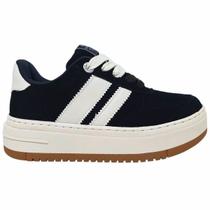 Tênis Feminino Casual Clássico Dia a Dia Passeio Trabalho Street Urban Style FlatForm Conforto Via Marte 233-004