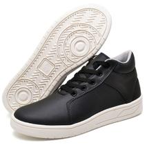 Tênis Feminino Casual Com Cadarço Dia a Dia Passeios