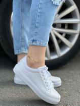 Tênis Feminino Casual Com Cadarço