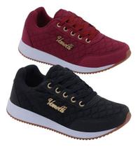 Tênis Feminino Casual Combo