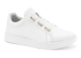 Tênis Feminino Casual Comfortflex Calce Fácil Couro 2465308