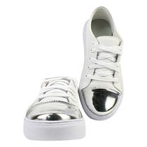 Tenis feminino casual confortavel branco